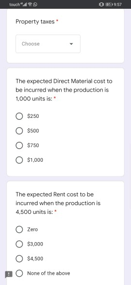 a mixed cost. The total variable portion of the utilities expense at