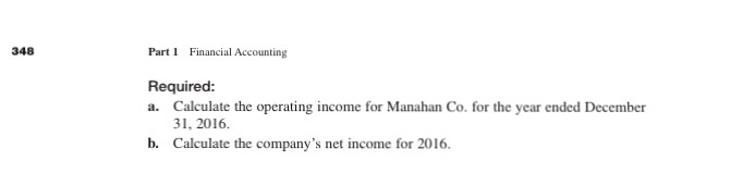 net income The following information is Problem 9.19 available from the accounting
