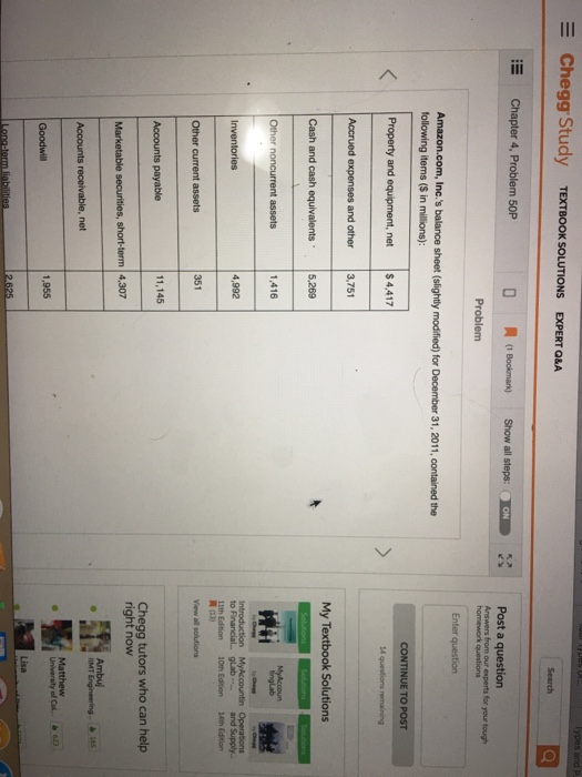  Chegg. Study TEXTBOOK SOLUTIONS EXPERT Q&A Chapter 4, Problem 50P I
