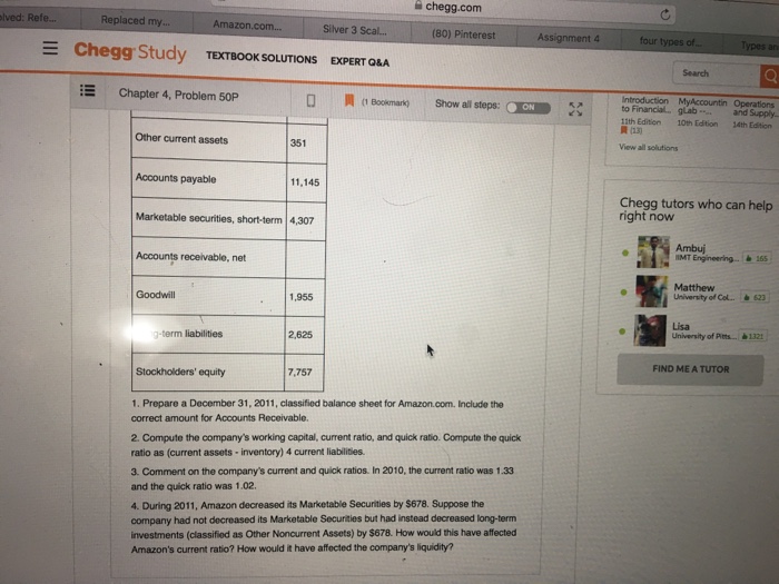 (1 Bookmark) Show all steps: Post a question Answers from our experts