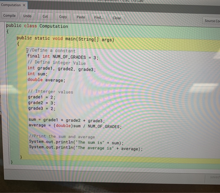 In Java can toy modify this program so it reada 3 integer