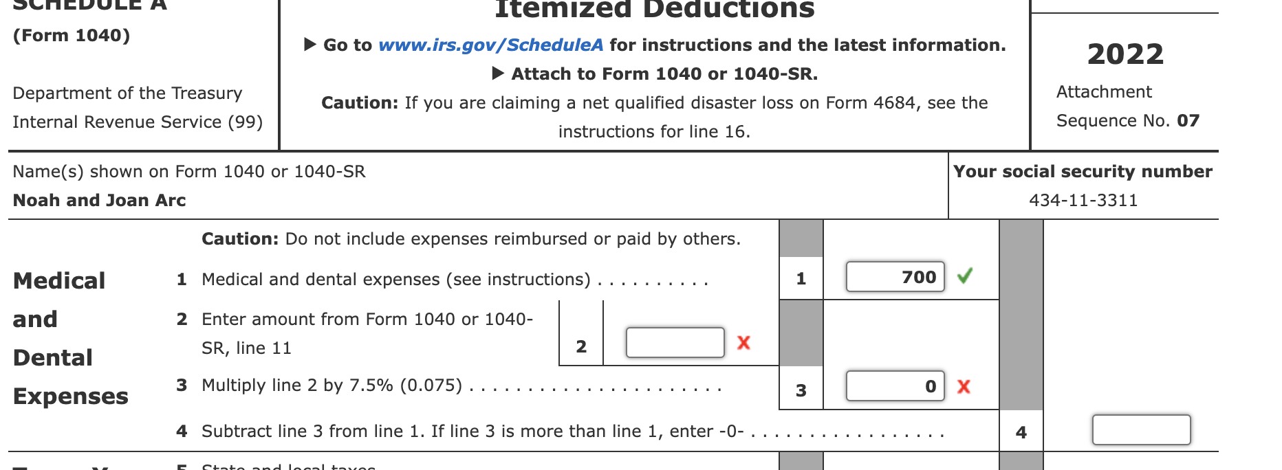 Credits and Payments OMB No. 1545-0074 Attach to Form 1040, 1040-SR, or