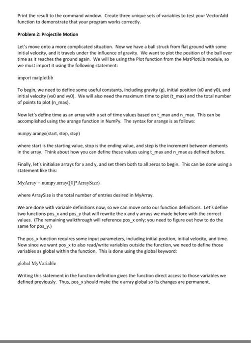 that you understand the basics, let's write your own program. We will