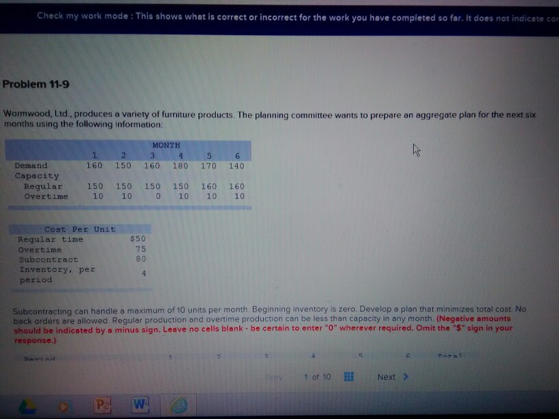 plz help Check my work mode : This shows what is