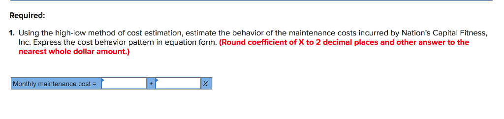 information applies to the questions displayed below.] Nation's Capital Fitness, Inc. operates