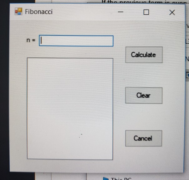 Develop a Visual Basic project for the attached file to create