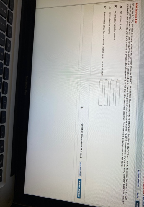  Ver PRINTER VERSION 4 BACK NEX Brief Exercise 4-07 On January