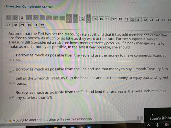  Question Completion Status: 10 20 13 3 40 50 60 70