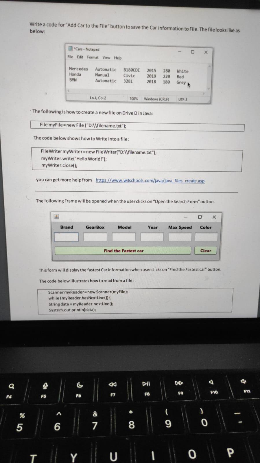 programming question and i need the codes for both part Implement the