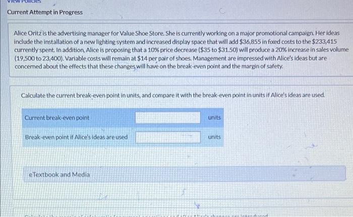 the break-even point in dollars using the contribution margin ratio. 661,818 Break-even