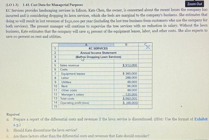 Could i get some help with this problem, A-C if possible :