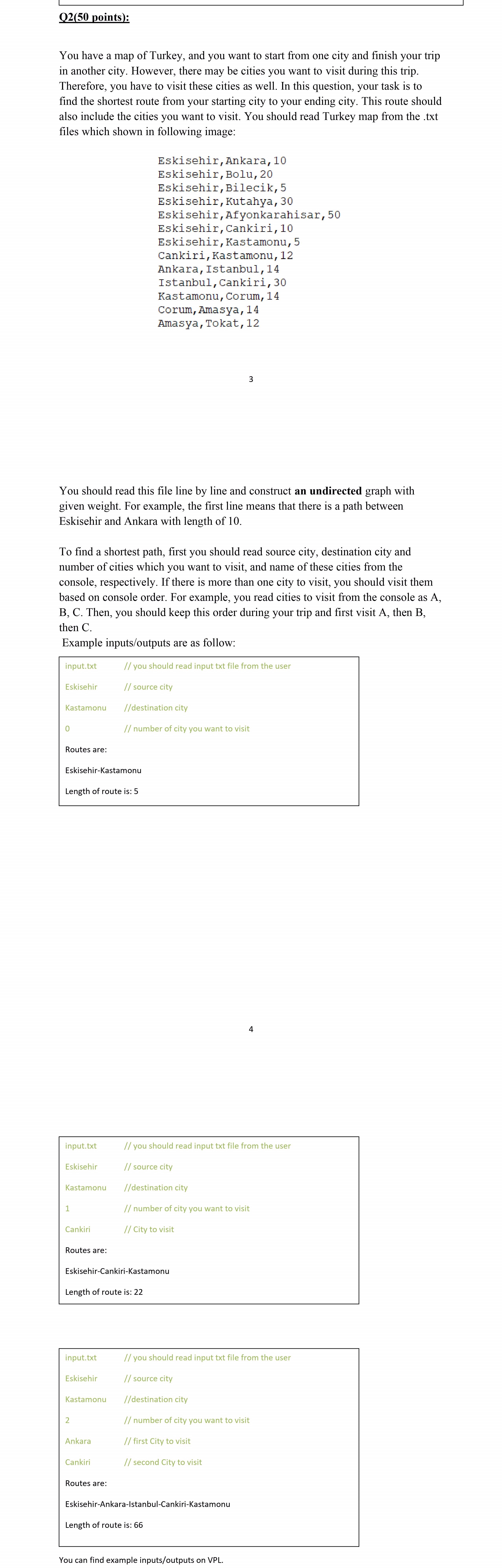  I have an assaignment from Data Structures and Algorithms. The question