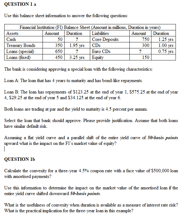 *no more information was given* QUESTION 1 a Use this balance