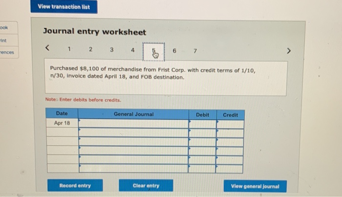 for shipping charges on the April 2 purchase. 4 Returned to Lyon