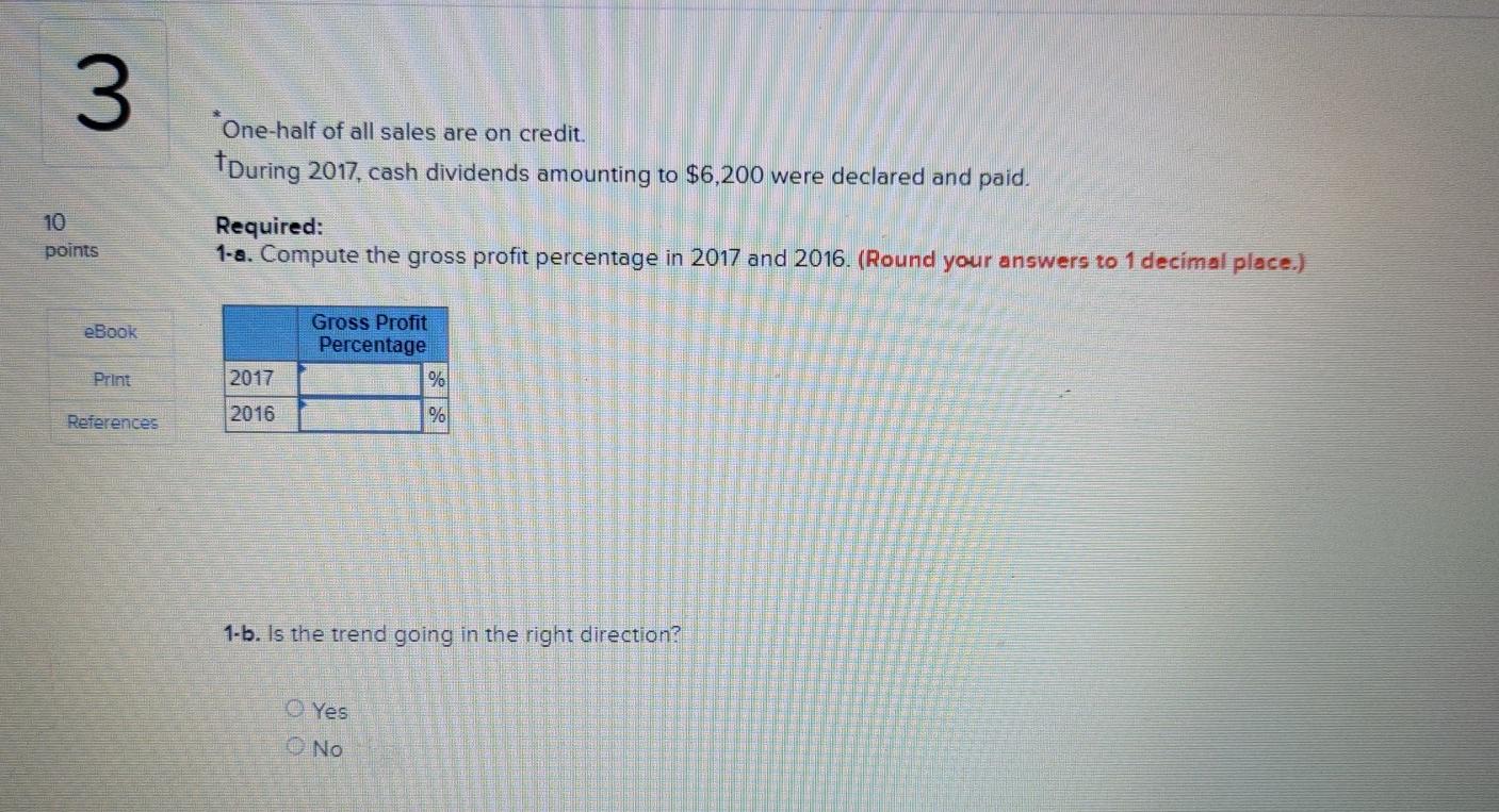 carefully thanks 3 The comparative financial statements prepared at December 31, 2017,