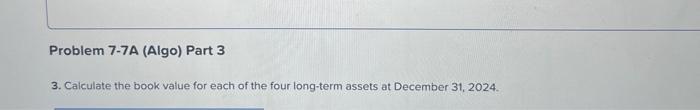 the questions displayed below.] Cheesesteak Sandwich Shop had the following long-term asset