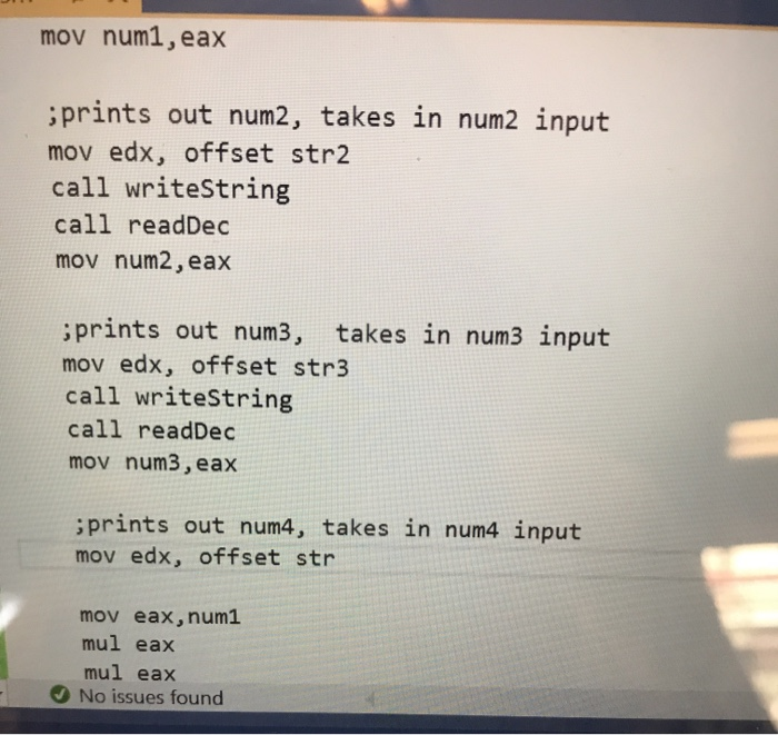 a complete program that will input values for num1 ,num2, and num3