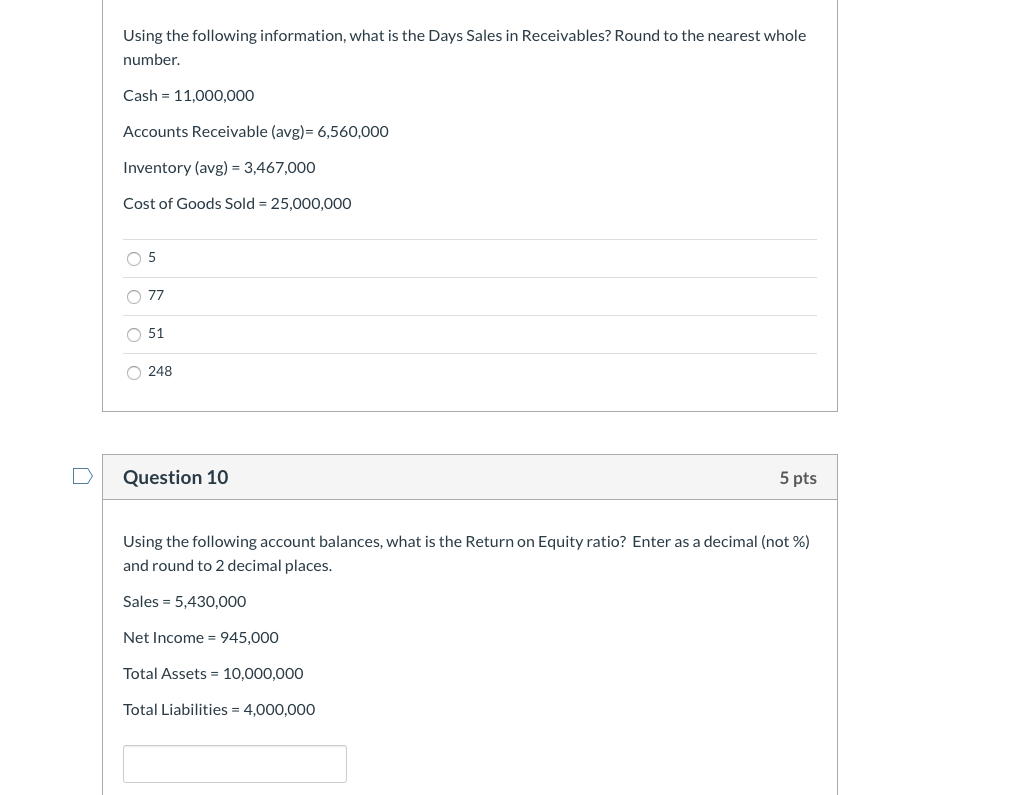 help, please I need both Using the following information, what is the