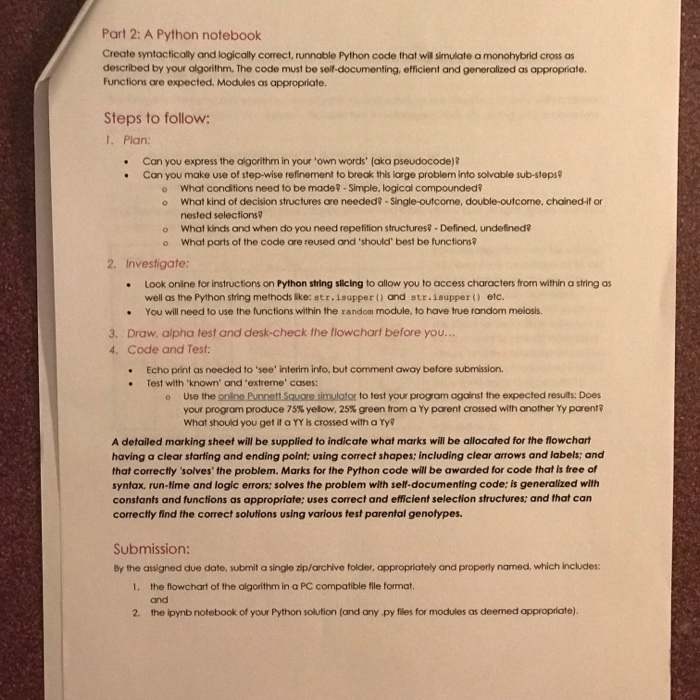 Background - Mendel's Laws& the MonoHybrid Cross: An organism's appearance (phenotype) depends
