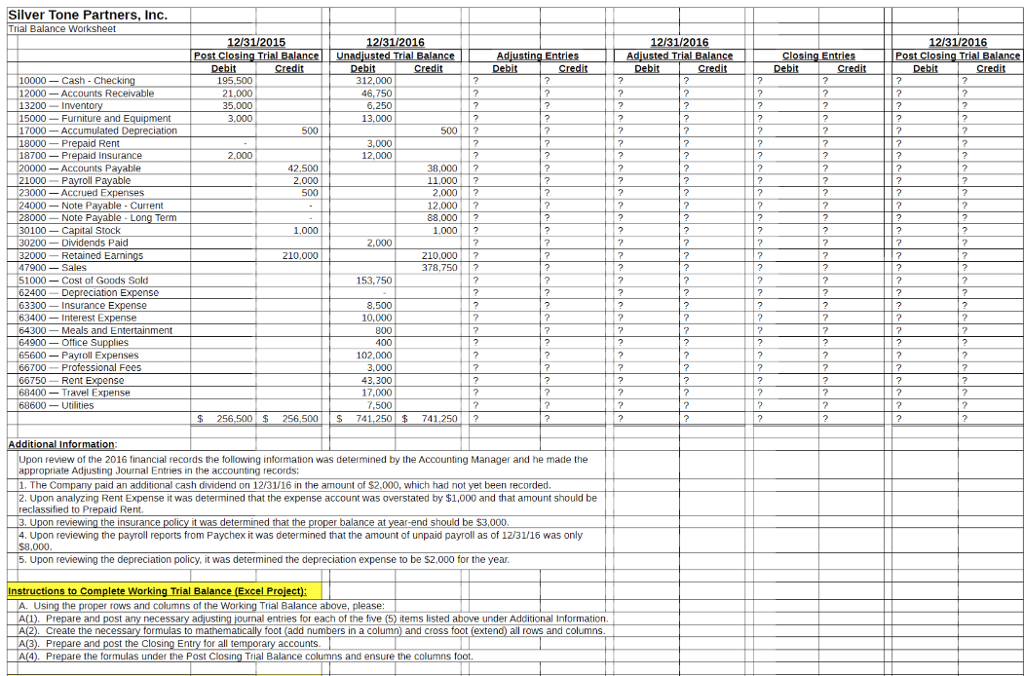 Use numbers 1-5 in the Additional Information section to fill out the