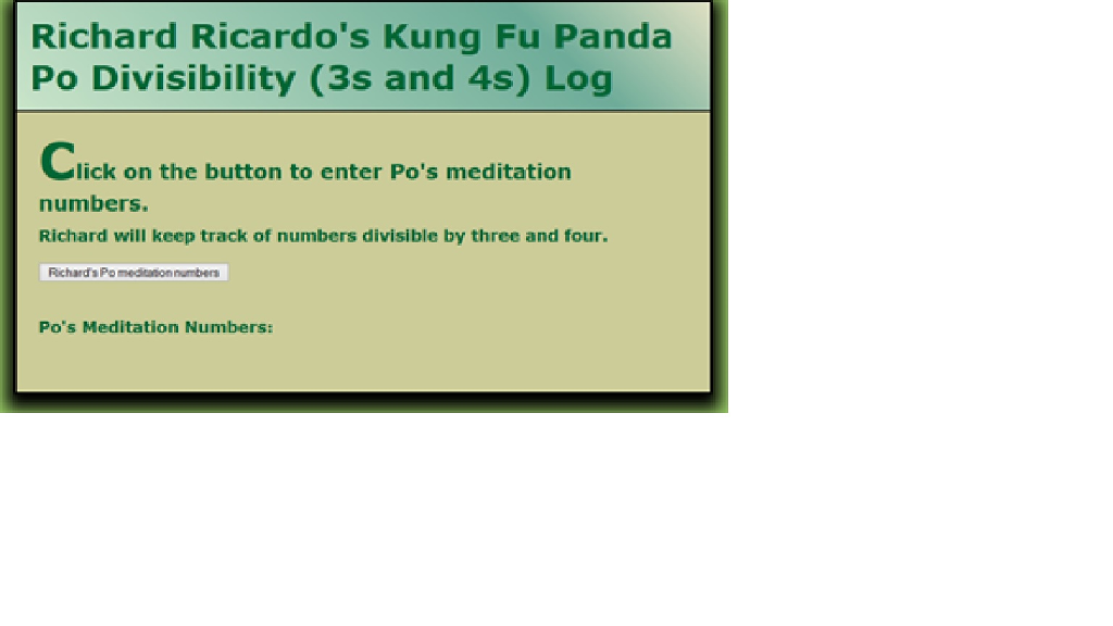 HTML5 with Javascript Write a program that asks the user for meditation