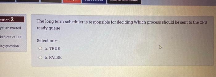 a process time in the CPU expires, the OS move it to