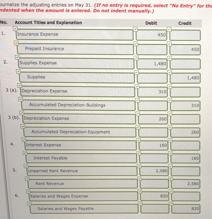 on May 1, 2017. Here is its trial balance before adjustment on