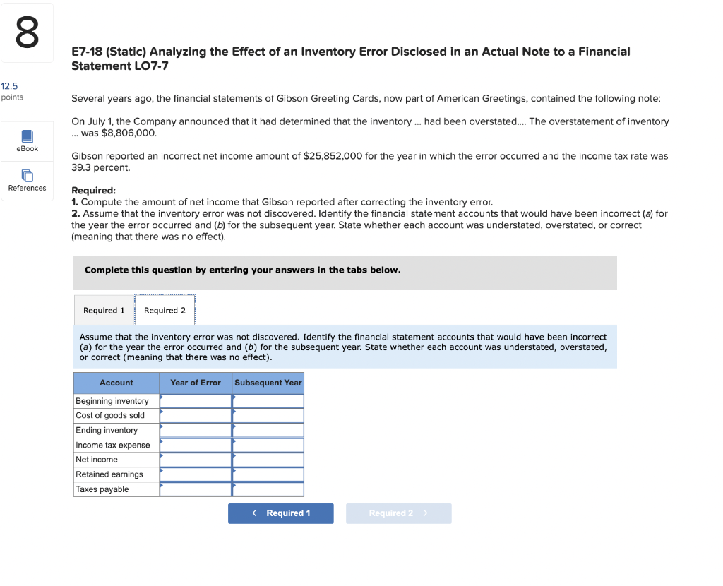 an Actual Note to a Financial Statement LO7-7 Several years ago, the
