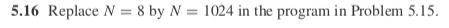 sequence x[0] = 2, x[1]= -1, x [2] = 2, with sampling