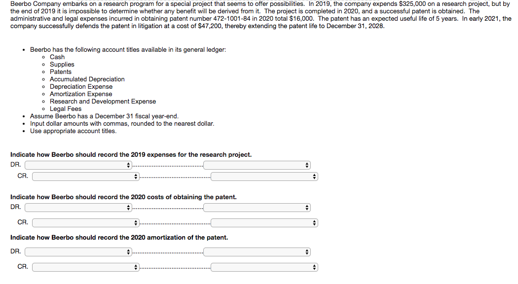 Beerbo Company embarks on a research program for a special project