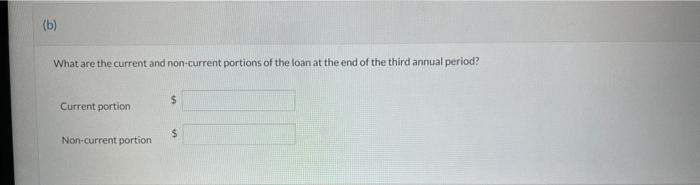 interest instalment payments due annually. The following ins talment payment schedule is