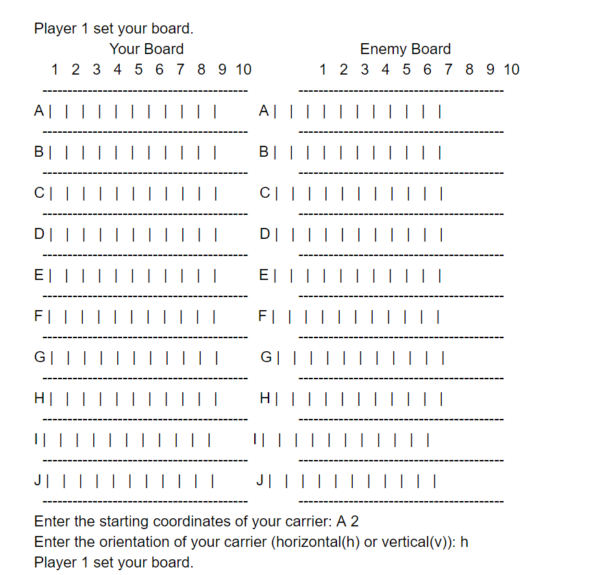 be same as the sample. The two boards should appear side by
