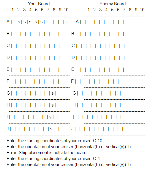 are also displaying the contents of the 2D arrays, even though initially