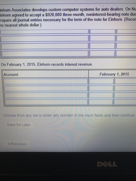 2015. Company prepares financial statements at the end of every calendar year