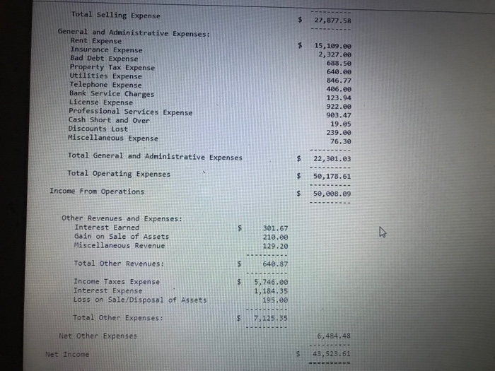 please do all question EC NAME CLASS DAY AND TIME FINAL EVALUATION