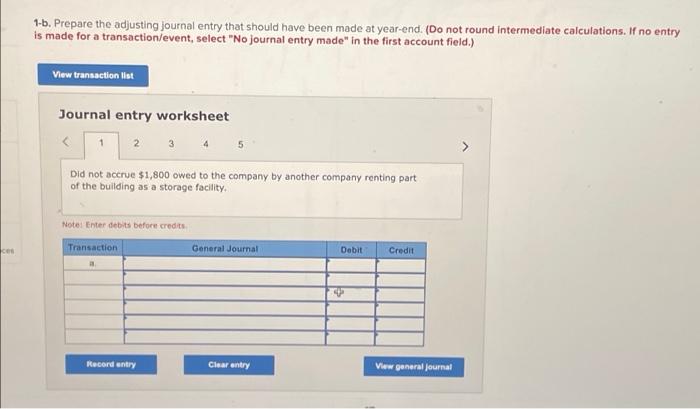 Financial Statement Items L04-1 (The following information applies to the questions displayed