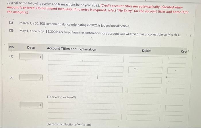 31, 2021. At December 31, 2021, the unadjusted balance in Allowance for
