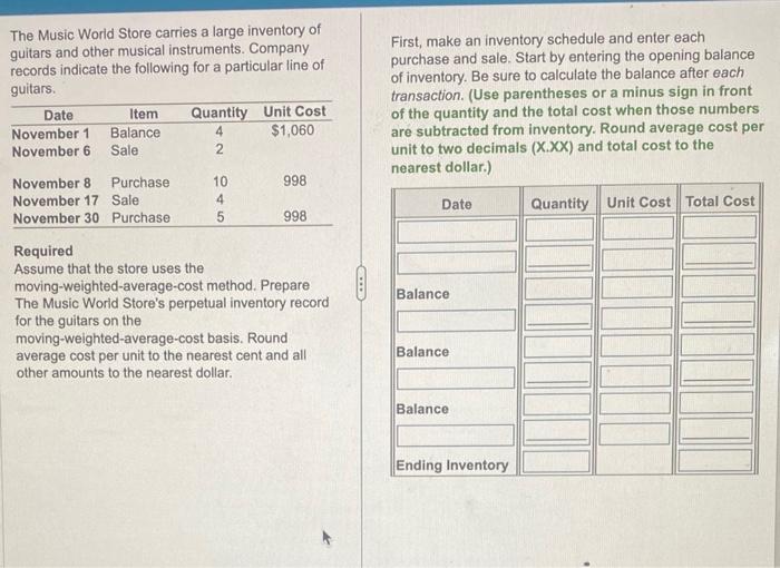 uses the FIFO inventory method. Melrose started January with eight bicycles that