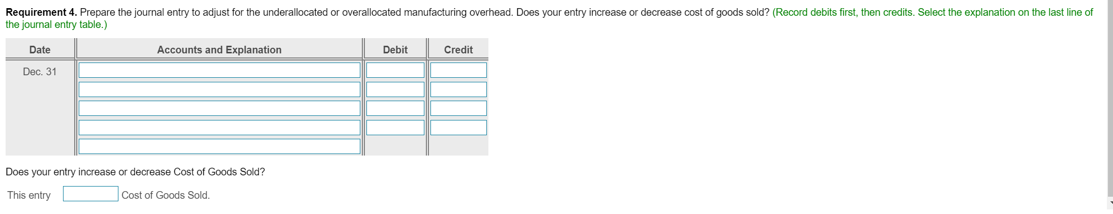 individual jobs, based on the machine hours required. Requirement 1. Compute Smith's