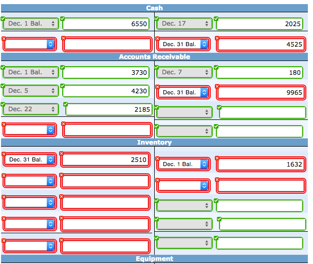 1, 2014, Harrisen Company had the account balances shown below Debits Credits