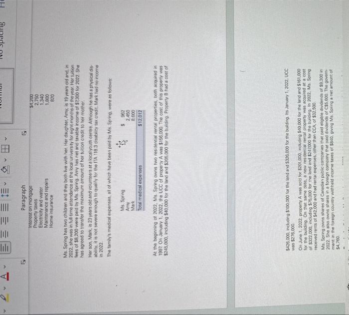 Spring is a 48-yearold widow who works as a course assistant at