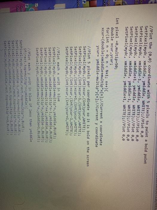 16 and 17 to a function called fEnterdata(....). that returns v0x and