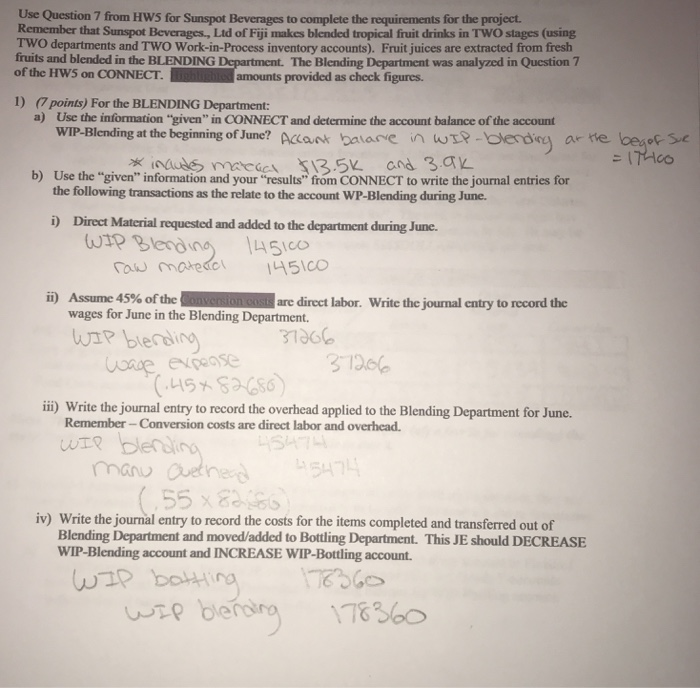 Started into production Completed and transferred out Work in process, ending 40%