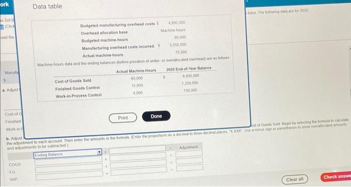 Adjust for the amount using a proration based on ending balances (before
