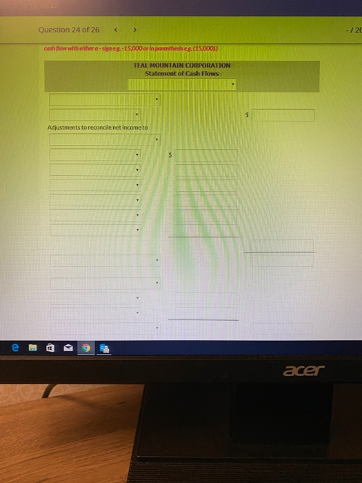 26 View Policies Current Attempt in Progress The comparative balance sheets for