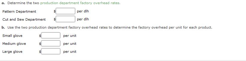 three sizes of sports gloves: small, medium, and large. A glove pattern