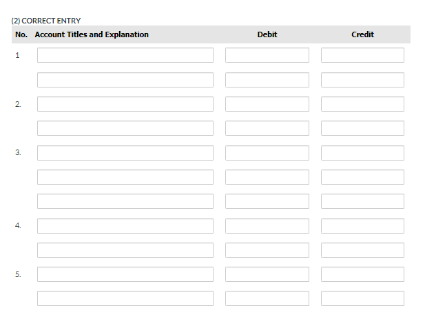 records and found the following. Horace Culpepper found the following errors. 1.
