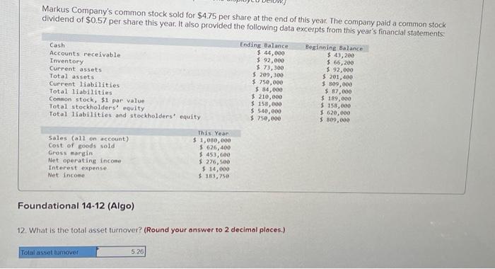 11. What is the company's operating cycle? (Use 365 days in a