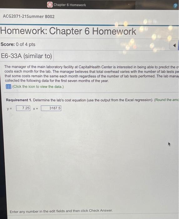  Chapter 6 Homework ACG2071-21Summer B002 Homework: Chapter 6 Homework Score: 0