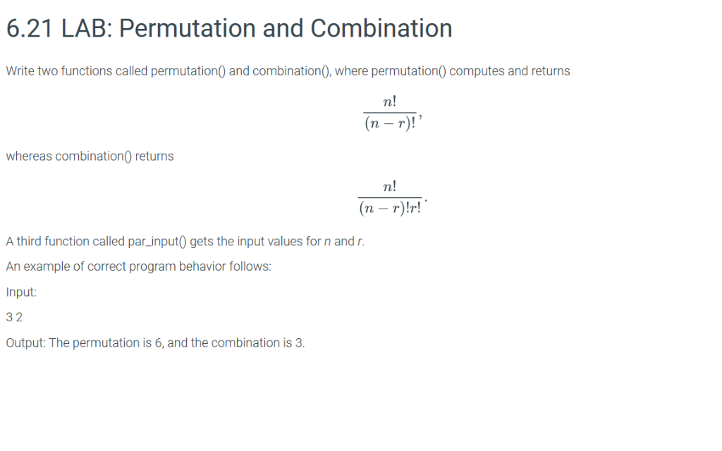 INPUT IS 3 NEWLINE 2 NOT 3 SPACE 2! PYTHON 6.21 LAB: